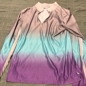 Bette and court long sleeve sun shirt golf shirt